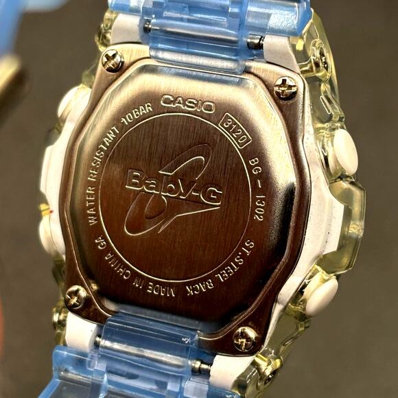 Casio Baby-G BG-1302-2ER Translucent Blue Jelly Digital Women\'s Watch NIBWT main image 9